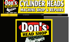 Donsheadshop.com thumbnail