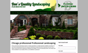 Donsqualitylandscaping.com thumbnail