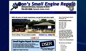 Donssmallenginerepair.com thumbnail