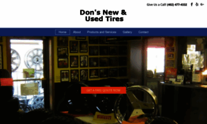 Donsusedtires.com thumbnail