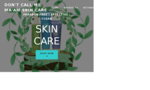 Dont-call-me-maam-skin-care.myshopify.com thumbnail
