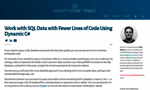 Dontcodetired.com thumbnail