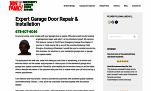 Dontpanicdoor.com thumbnail