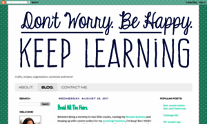 Dontworrybehappykeeplearning.blogspot.com thumbnail