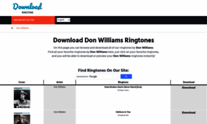 Donwilliams.download-ringtone.com thumbnail