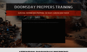 Doomsdayprepperstraining.com thumbnail