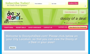 Doozyofadeal.com thumbnail