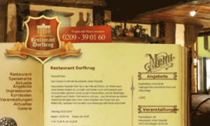 Dorfkrug-restaurant.de thumbnail