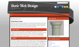 Doric-web-design.com thumbnail