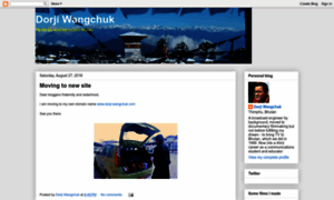 Dorjiwangchuk.blogspot.com thumbnail