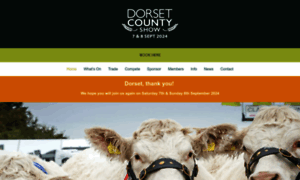Dorsetcountyshow.co.uk thumbnail
