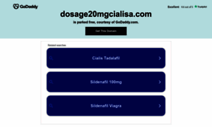 Dosage20mgcialisa.com thumbnail