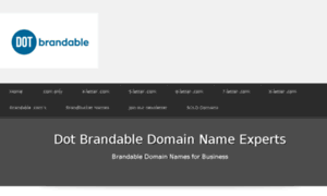 Dotbrandable.com thumbnail