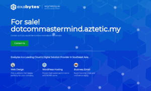 Dotcommastermind.aztetic.my thumbnail