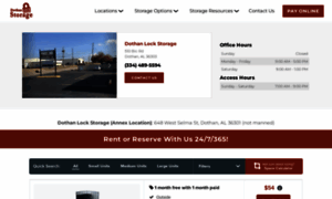 Dothanlockstorage.com thumbnail