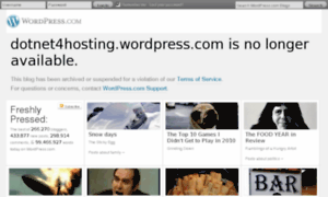 Dotnet4hosting.wordpress.com thumbnail
