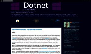 Dotnetbyexample.blogspot.com thumbnail