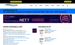 Dotnetframework.de thumbnail