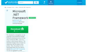 Dotnetframework.joydownload.com thumbnail