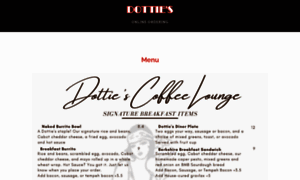 Dottiescoffeelounge.com thumbnail