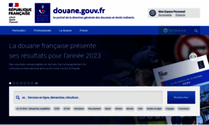 Douane.gouv.fr thumbnail