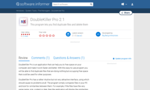 Doublekiller-pro.software.informer.com thumbnail