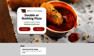 Doubleornothingpizzaontario.com thumbnail