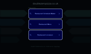 Doublezeropizza.co.uk thumbnail