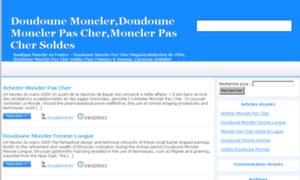 Doudounemonclersolde.fr thumbnail