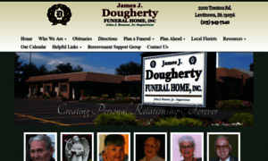 Doughertyfuneralhome.com thumbnail