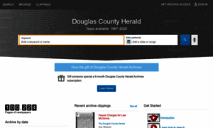 Douglascountyherald.newspapers.com thumbnail