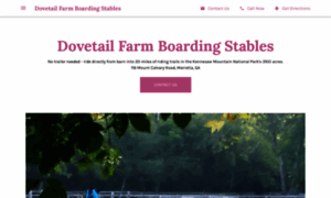 Dovetail-farm-boarding-stable.business.site thumbnail