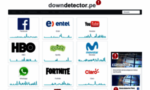 Downdetector.pe thumbnail