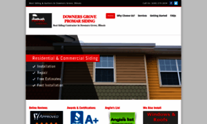 Downersgrovepromarsiding.com thumbnail