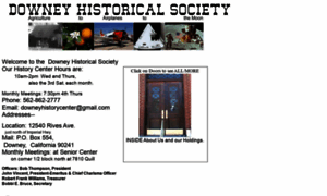 Downeyhistoricalsociety.org thumbnail