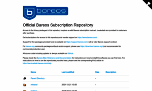 Download.bareos.com thumbnail