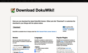 Download.dokuwiki.org thumbnail