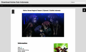 Downloadanimesubindonesiaa.blogspot.com thumbnail