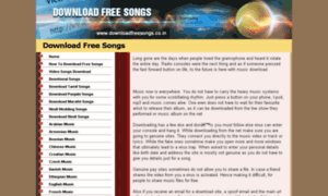 Downloadfreesongs.co.in thumbnail