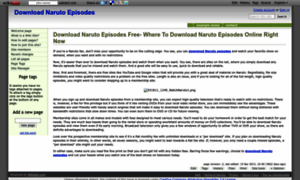 Downloadnarutoepisodes.wikidot.com thumbnail