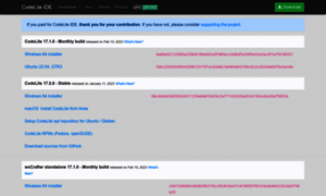 Downloads.codelite.org thumbnail