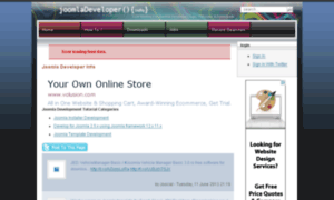 Downloads.joomladeveloper.info thumbnail
