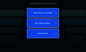 Downloadsoundcloud.net thumbnail