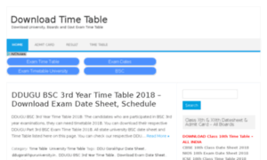 Downloadtimetable.com thumbnail