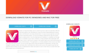 Downloadvidmatepcmac.com thumbnail