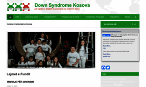 Downsyndromekosova.org thumbnail