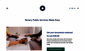Downtown-notary.ca thumbnail