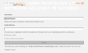 Downtown.newtechjp.com thumbnail