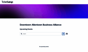 Downtownallentown.ticketleap.com thumbnail