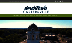 Downtowncartersville.org thumbnail